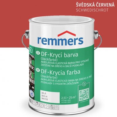 Remmers Deckfarbe 2,5 l skandinávská červená
