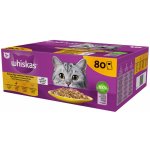 Whiskas 1+ ragú Adult drůbeží výběr v želé 80 x 85 g – Hledejceny.cz