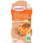 Babybio Pastiňák s máslovou dýni kachnou a polentou 2 x 200 g – Zboží Dáma
