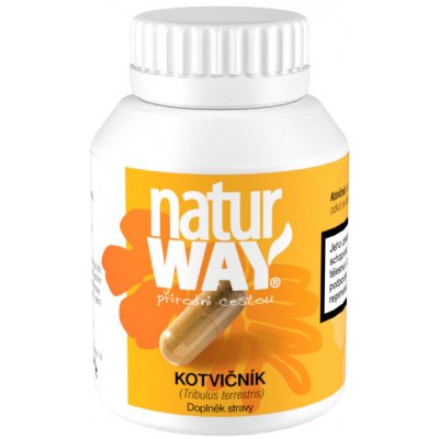 Naturway Kotvičník Tribulus terrestris L. 100 kapslí – Hledejceny.cz