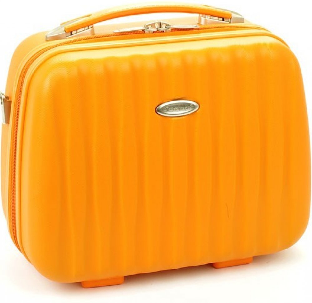 Snowball 82535 kosmetický kufřík velký 30x34x18 cm oranžová | Srovnanicen.cz