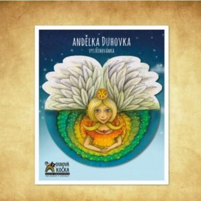 Lucie Ernestová vystřihovánka Andělka Varianta Duhovka – Hledejceny.cz