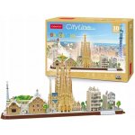 CubicFun 3D puzzle CityLine panorama: Barcelona 186 ks – Hledejceny.cz