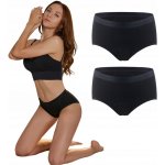 Mawe menstruační Kalhotky Fíky černé 2 ks – Zboží Dáma