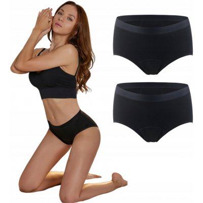 Mawe menstruační Kalhotky Fíky černé 2 ks – Zboží Dáma