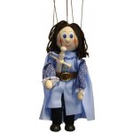 Mašek umělecká výroba Loutka dřevěná Středověký princ 20 cm – Sleviste.cz