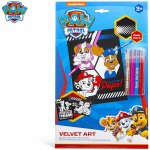 Paw Patrol kreslicí sada s barevnými fixy v papírové kartě – Hledejceny.cz