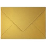 Clairefontaine Barevná obálka zlatá, C5 162 x 229 mm – Zboží Dáma