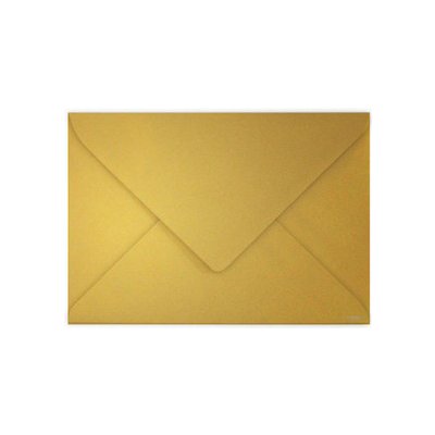 Clairefontaine Barevná obálka zlatá, C5 162 x 229 mm – Zboží Dáma