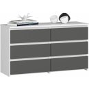 Ak furniture CL 100 cm 6 zásuvek