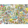 Puzzle Jumbo Veletrh cestovního ruchu 1000 dílků