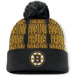 Fanatics pánská zimní čepice Boston Bruins Fundamental Empty Net Cuffed Knit Hat with Pom Black – Hledejceny.cz