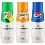 SodaStream Pepsi, Mirinda, 7up 3 x 440 ml – Hledejceny.cz