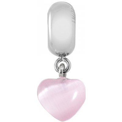 Morellato Přívěšek Drops Pink Heart CZ445 – Zbozi.Blesk.cz