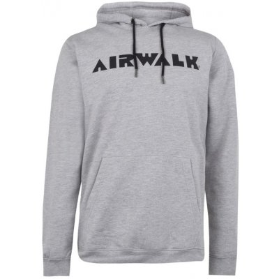 Airwalk Logo OTH mikina s kapucí grey – Zboží Dáma