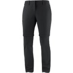 Salomon Wayfarer Zip Off Pants W black C14899 dámské odepínací turistické lehké kalhoty – Zboží Dáma