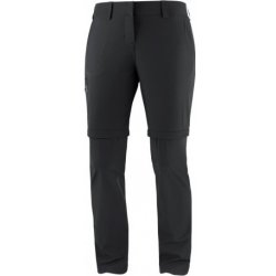 Salomon Wayfarer Zip Off Pants W black C14899 dámské odepínací turistické lehké kalhoty