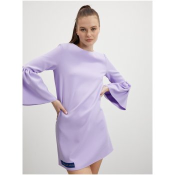 Simpo dámské šaty Star světle fialové