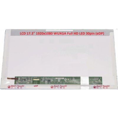 Acer Aspire E5-772 display 17.3" LED LCD displej WUXGA Full HD 1920x1080 matný povrch