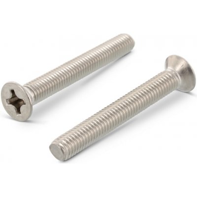INOX DIN 965 šroub zápustná hlava křížová drážka PH Phillips, nerez A2 Varianta: DIN 965 šroub zápustná hlava křížová drážka PH, nerez A2 M3X50 – Hledejceny.cz