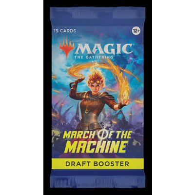 Wizards of the Coast Magic The Gathering: March of the Machine Draft Booster – Zboží Mobilmania