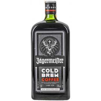 Jägermeister Cold Brew Coffee 33 % 1 l (holá láhev)