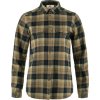 Dámská košile FjÄllrÄven Värmland Heavy Flannel Shirt W, Dark Sand-Dark Navy