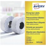 Avery Zweckform RPLP1226 Etikety do etiketovacích kleští 26x12mm 15000 ks červené – Zboží Dáma
