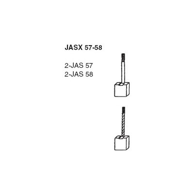 Sada uhlíků startéru - Hitachi 2114-4313 | Zboží Auto