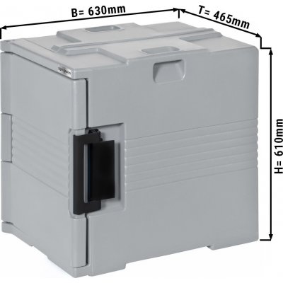 G.Gastro Termobox - přední plnění- 58 l - pro 12x GN 1/1 - D10377299 – Hledejceny.cz