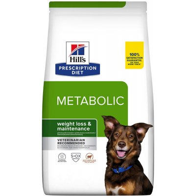 Hill’s Prescription Diet Metabolic Weight loss & Maintenance Lamb & Rice 12 kg – Hledejceny.cz