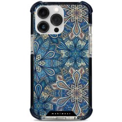 Mobiwear MagSafe Elite Bumper Apple iPhone 13 Pro - D015D Modré mandala květy