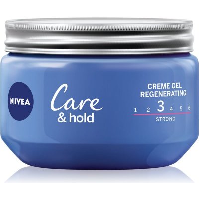 Nivea Care & Hold výživný gel na vlasy pro extra silnou fixaci (Extra Strong 4) 150 ml