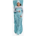Sea to Summit Comfort Blend Liner Rectangular w/ Pillow Sleeve světle modrá – Zboží Dáma