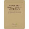 Pleťová maska BENTON - SNAIL BEE HIGH CONTENT MASK PACK - Pleťová maska s hlemýždím mucinem a včelím jedem 20 ml