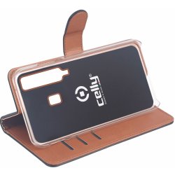 Pouzdro a kryt na mobilní telefon Pouzdro CELLY Wally Samsung Galaxy A9 2018 černé