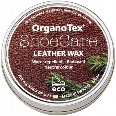 vosk OrganoTex ShoeCare Leather Wax 100 ml – Hledejceny.cz
