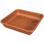 Nohel garden podmiska pod květník QUATTRO plastová 40 x 40 cm – Sleviste.cz