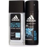Adidas Ice Dive deodorant sklo 75 ml + deospray 150 ml dárková sada – Hledejceny.cz