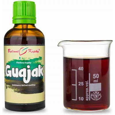 Bylinné kapky Guajak Pavlovy tinktura 50 ml – Hledejceny.cz