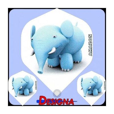 Designa Amazon 3D Life Elephant F1603 – Zboží Mobilmania