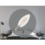 Nedes LED stmívatelná žárovka filament C35 E14/6W/230V 4000K ND4067 – Hledejceny.cz