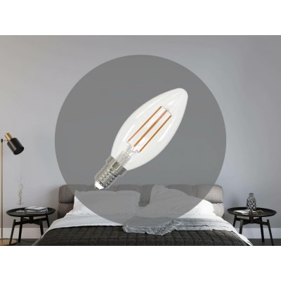 Nedes LED stmívatelná žárovka filament C35 E14/6W/230V 4000K ND4067 – Hledejceny.cz