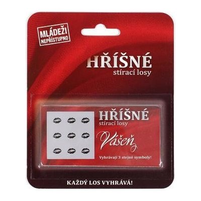 Albi Hříšné stírací losy Vášeň – Sleviste.cz