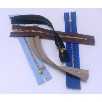 Zip mosazný 18 cm – Hledejceny.cz