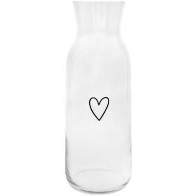 Eulenschnitt Karafa Heart 1,2 l, čirá barva, sklo – Hledejceny.cz