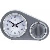 AURIOL® Kuchyňské hodiny s časovačem (šedá)