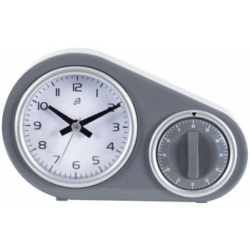 AURIOL® Kuchyňské hodiny s časovačem (šedá)