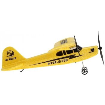 s-Idee PIPER J-3 CUB RC letadlo 2 kanály 2,4 Ghz Steffen Stabler RTF 1:10