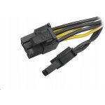 AKASA 4-pin Molex na 6+2-pin PCIe adaptér – Zbozi.Blesk.cz